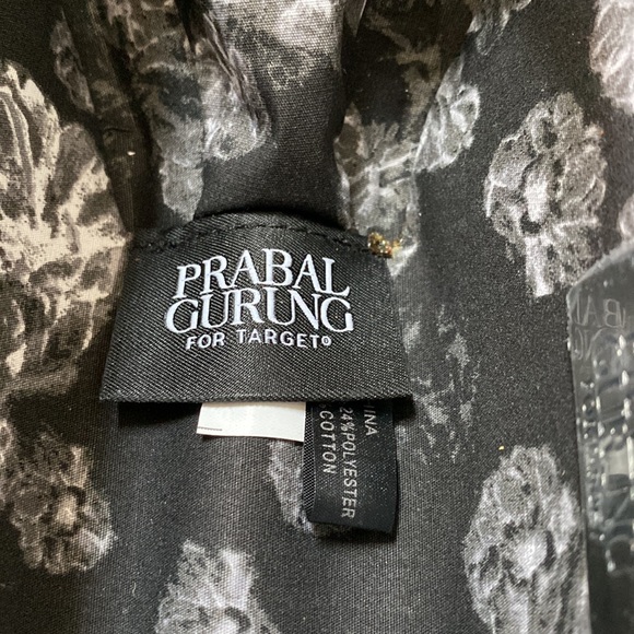 Prabal Gurung for Target Bag. Yellow Floral with Metal Chain and Detailing. - Picture 6 of 9